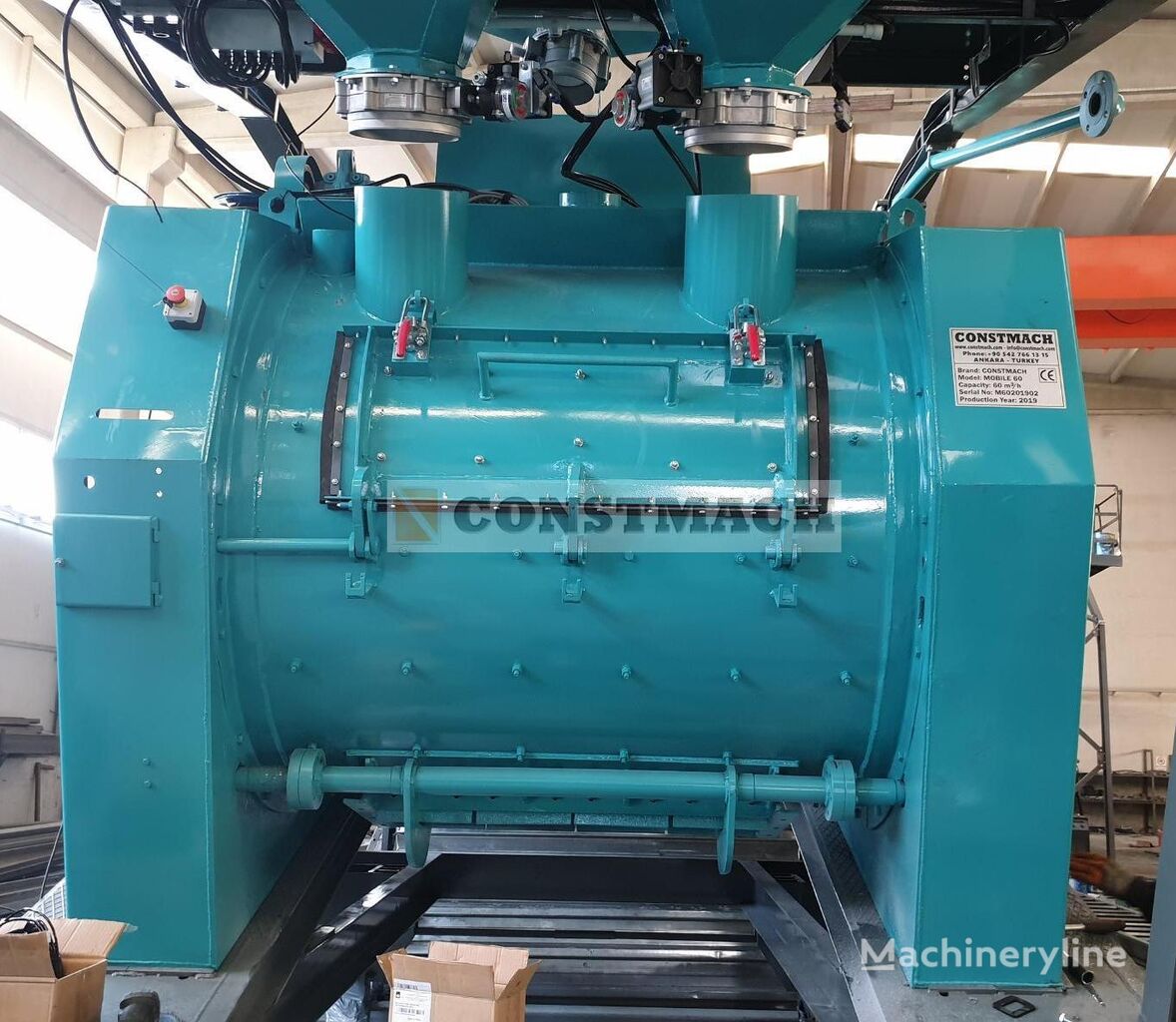 new Constmach Single Shaft Paddle Mixers - Constmach Technology concrete mixer