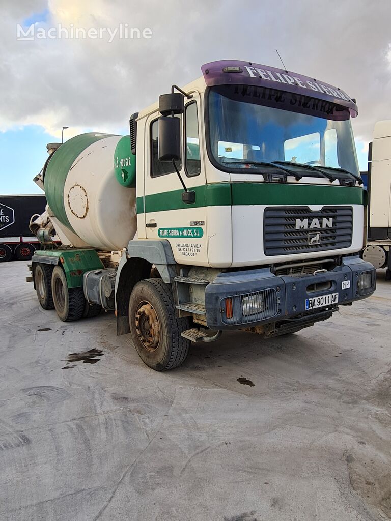 MAN F2000 concrete mixer truck