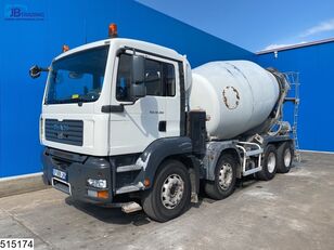 MAN TGA 32 360 8x4, Cifa, 9 M3, Manual, Steel Suspension concrete mixer truck
