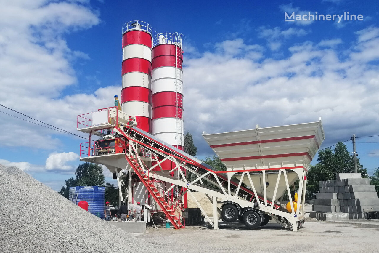 new Göker MOBILNYY BETONNYY ZAVOD CompactMix60 concrete plant