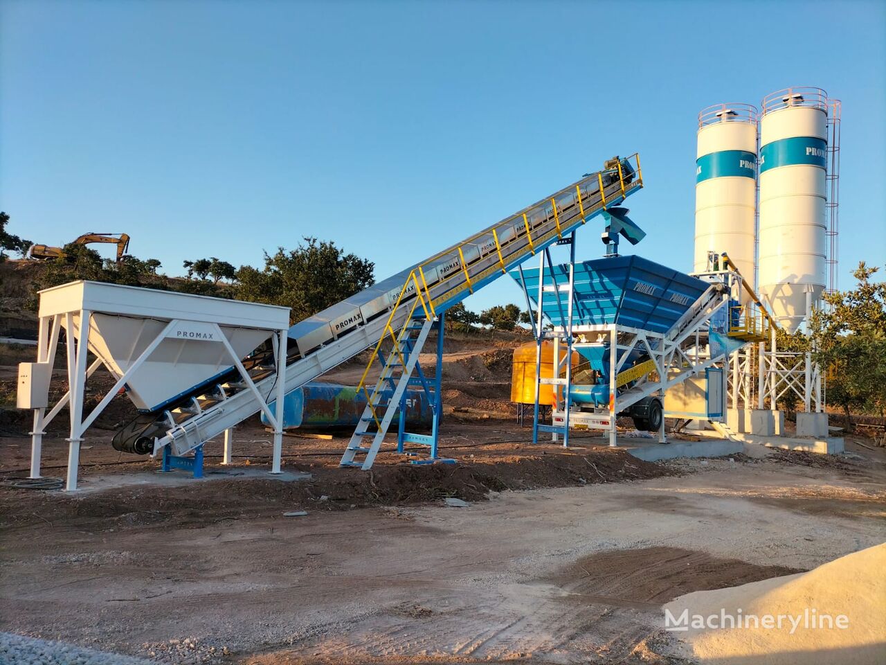 new Promax Mobile Concrete Batching Plant PROMAX M60-SNG (60m3/h) concrete plant