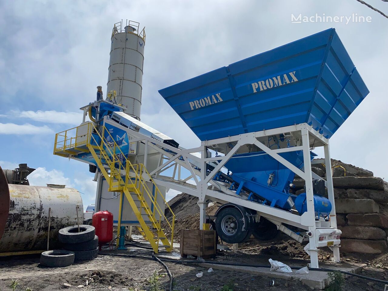 new Promax PLANTA DE HORMIGÓN MÓVIL M60-SNG (60m3/h) concrete plant