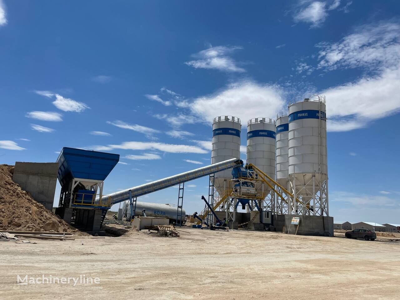 new Promax S160-TWN / S200-TWN concrete plant