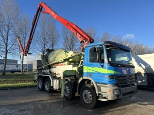 Putzmeister TMM 24-3  on chassis Mercedes-Benz Actros 3241 Pumi - Putzmeister M24 -3 - 2807 W hours- 8m³ concrete pump