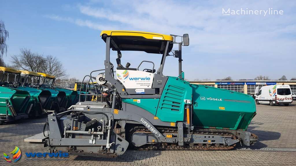 Vögele SUPER 1800-3i crawler asphalt paver