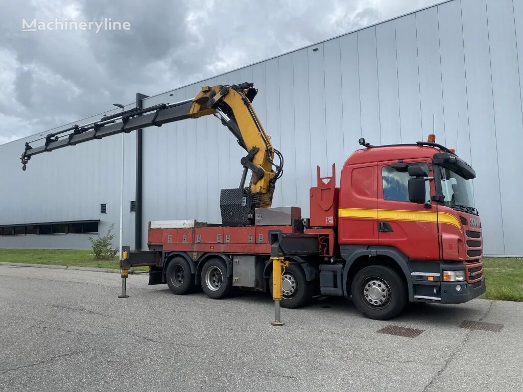 Scania G480 8X4 + EFFER 1250 6S + REMOTE + WINCH - 6+3 EXTENSIONS mobile crane