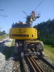 Liebherr A900 zw rail excavator
