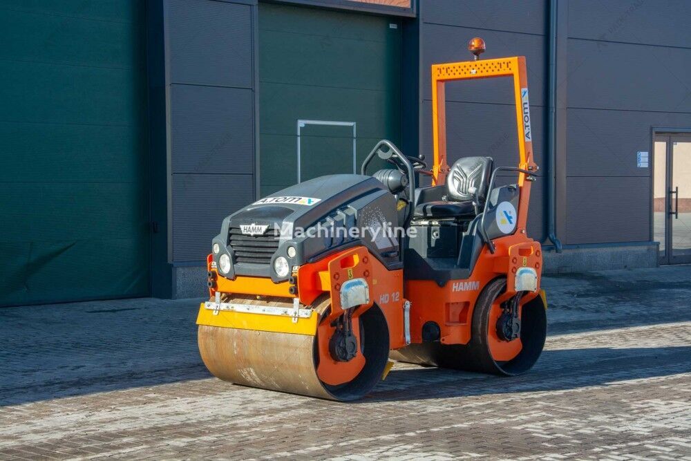 new Hamm HD12VV road roller