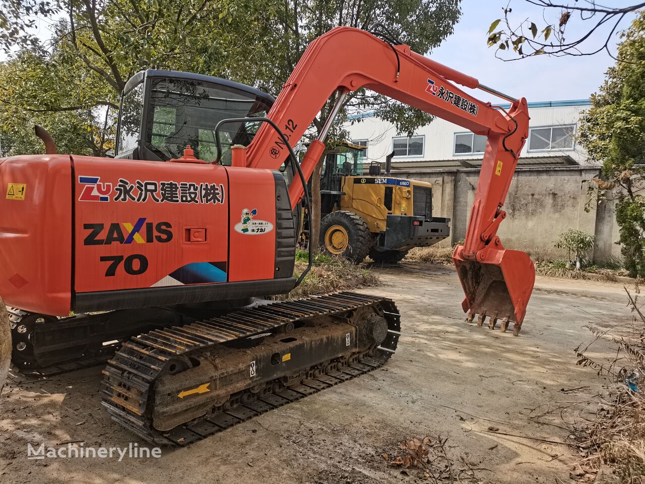 Hitachi ZX70 Tracked Excavator Used Constuction Machinery