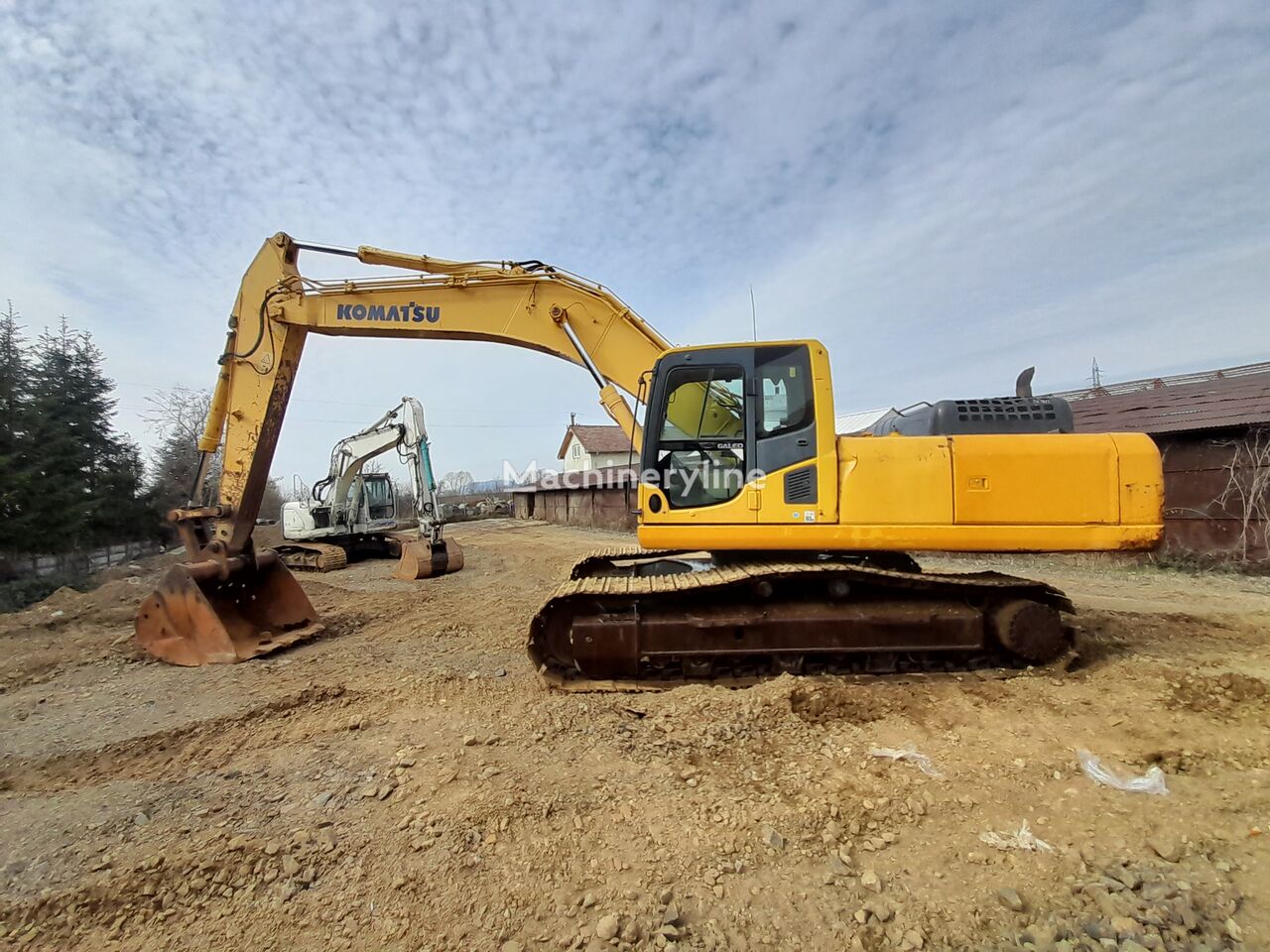 Komatsu 350 NLC tracked excavator