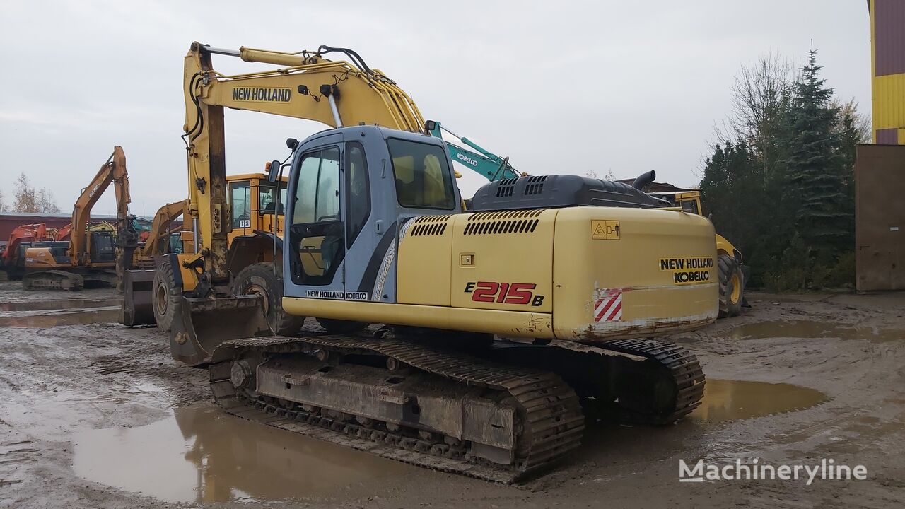 New Holland E215B tracked excavator