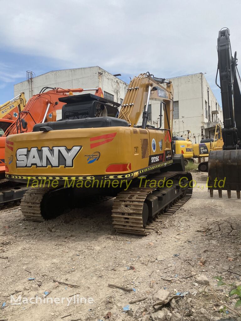Sany SY215 tracked excavator