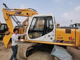 Sumitomo SH120 tracked excavator