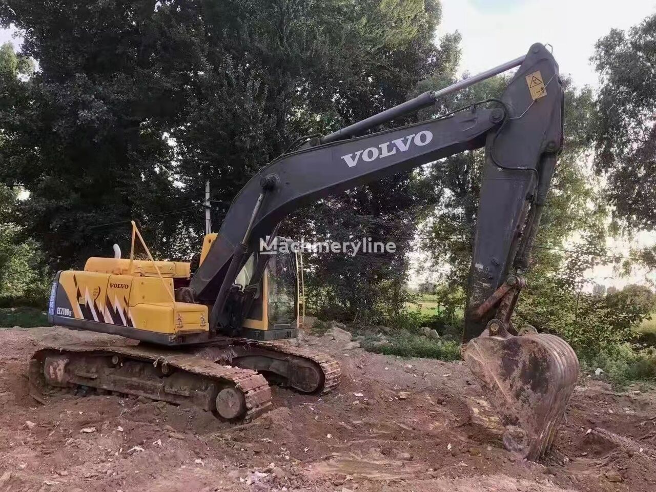 Volvo EC210BLC tracked excavator