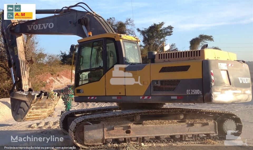 Volvo EC250DL tracked excavator