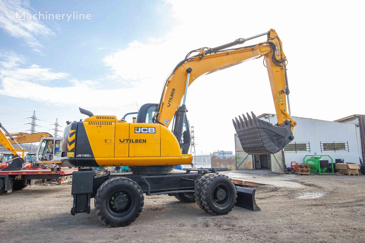 JCB JS 160 wheel excavator