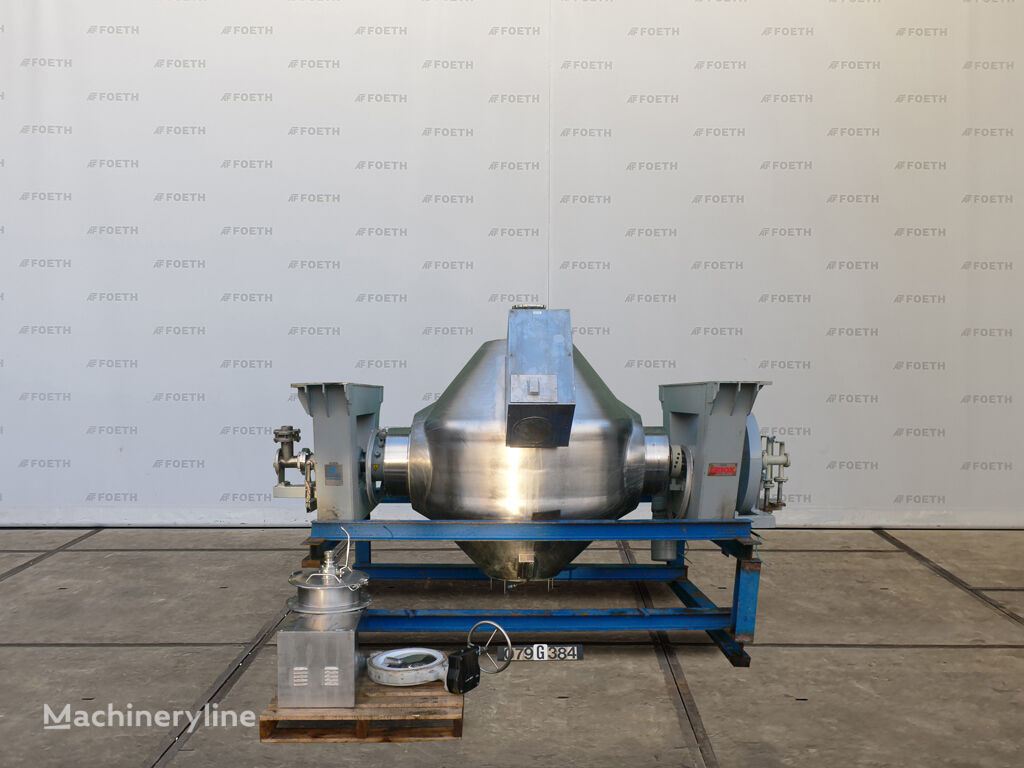 Italvacuum Borgaro Torino CRIOX RB-1500 - Tumbler dryer drying equipment