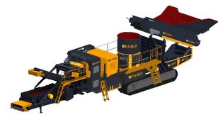 new FABO FTC-200 Mobile Cone Crusher crushing plant